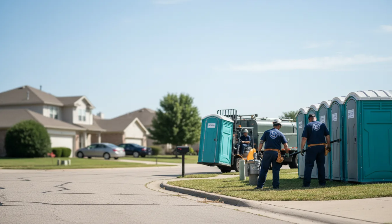 Porta Potty Rental in Sadler, TX near me